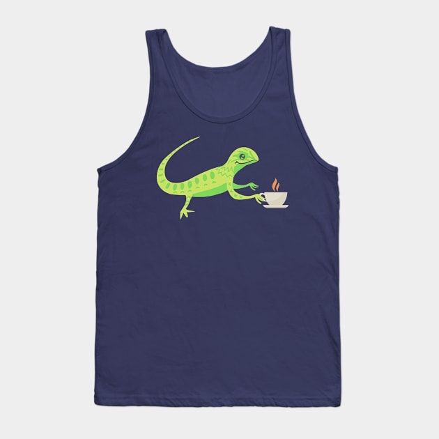 Lizard Print T-Shirt | Lizard Owner Gift | Animal Lover T-Shirt | Graphic Gecko Shirt | Wildlife Print Shirt | I Love Lizards Tank Top by Pop-clothes